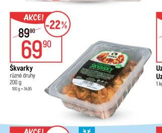 Škvarky 200 g