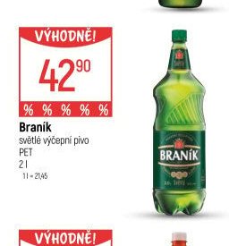 Branik světlé výčepní pivo