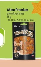 Akinu Premium pamlsky pro psy 75 g