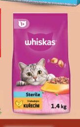 Whiskas granule pro kočky 1,4 kg