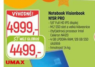 Notebook Visionbook N15R PRO