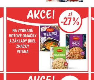 Hotové omáčky Vitana