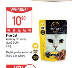 Fine Cat kapsičky pro kočky 100 g