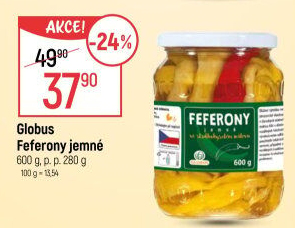 Feferony jemné Globus