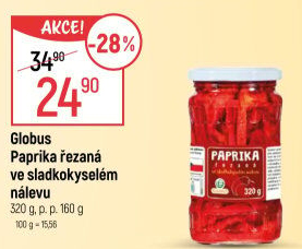 Paprika konzervovaná Globus