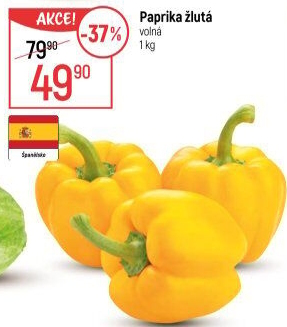 Paprika žlutá