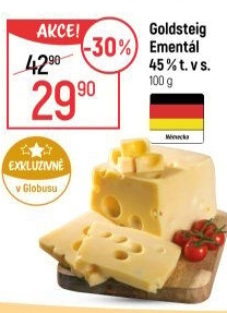 Sýr Ementál 45 % Goldsteig