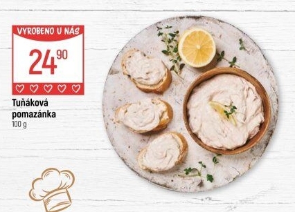 Tuňáková pomazánka Globus