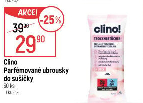 Ubrousky do sušičky Clino!