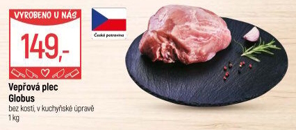 Vepřová plec bez kosti Globus