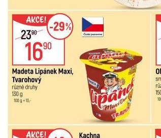 Madeta Lipánek Maxi, Tvarohový