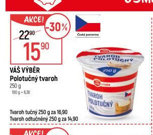 Váš výběr Polotučný tvaroh