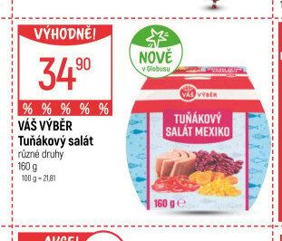 Váš výběr Tuňákový salát