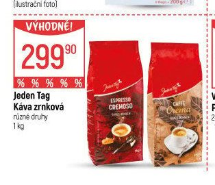 Jeden Tag Káva zrnková