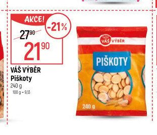 Váš výběr Piškoty
