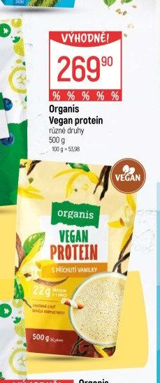 Organis Vegan protein