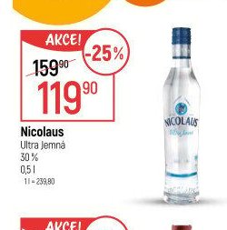 Nicolaus Ultra Jemná 30% 0,5 l