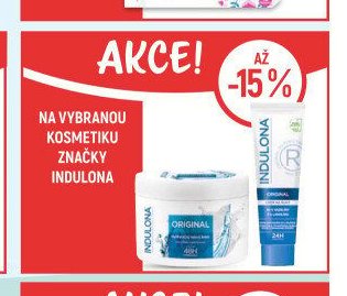 Na vybranou kosmetiku značky Indulona