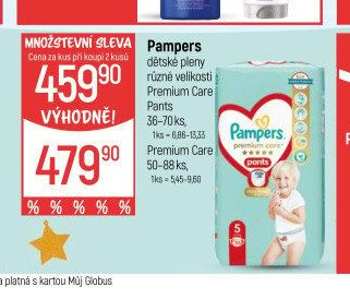 Pampers dětské pleny