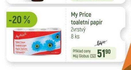 My Price toaletní papír 2vrstvý