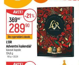 L'OR Adventní kalendář