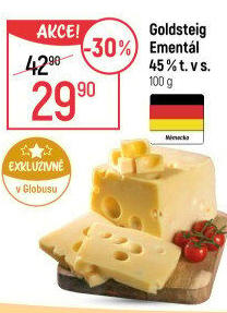 Sýr Ementál 45 % Goldsteig