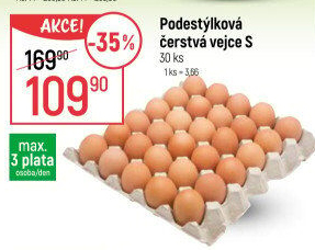 Vejce z podestýlky S