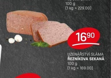 Uzenářství Sláma Řezníkova sekaná