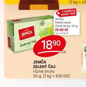 JEMČA ZELENÝ ČAJ