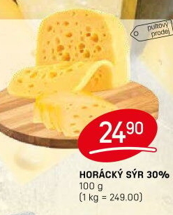 Horácký sýr 30%