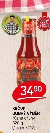 Kečup Dobrý Výběr