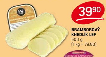 Knedlík bramborový Lef