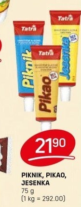 Mléko kondenzované Piknik Tatra