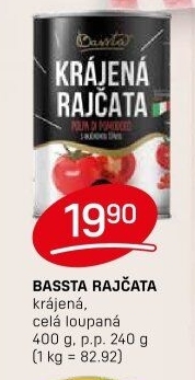 Rajčata krájená Bassta