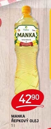 Řepkový olej Manka Fabio