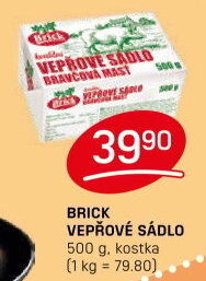 Sádlo vepřové Brick