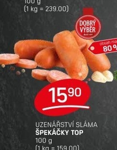 Špekáčky Top Dobrý Výběr