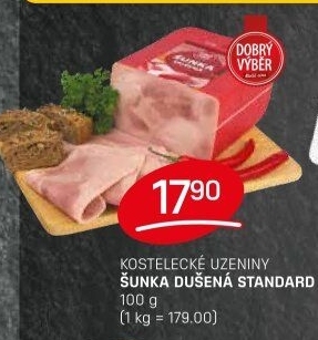 Šunka dušená standard Dobrý Výběr