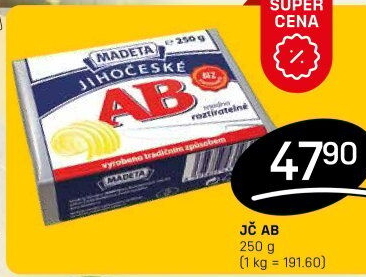 Tuk Jihočeské AB Madeta