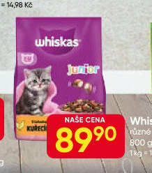 Granule pro kočky Whiskas