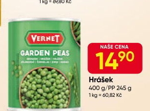 Hrášek Vernet