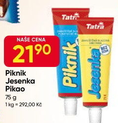 Mléko kondenzované Piknik Tatra