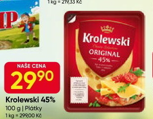 Sýr Krolewski 45% Milkpol