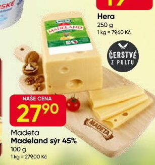 Sýr Madeland 45% Madeta