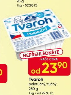 Tvaroh z Poděbrad Milko