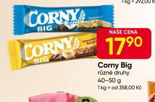 Tyčinka cereální BIG Corny