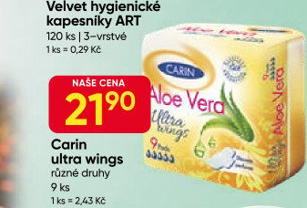 Vložky dámské Ultra Wings Carine