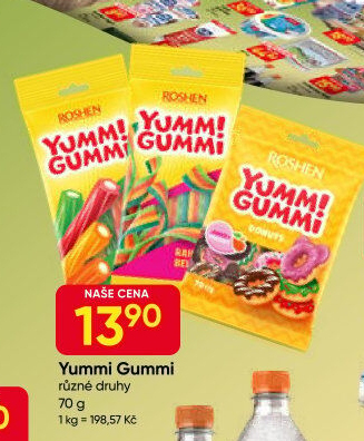 Želé bonbony Yummi Gummi Roshen