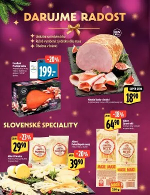 akční leták Albert 29.10.2025-18.11.2025