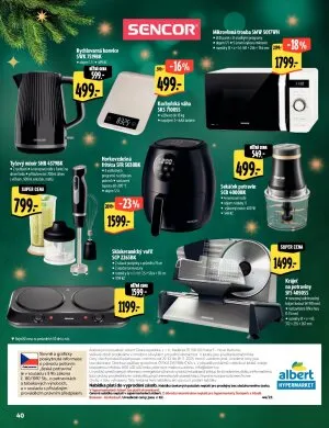 akční leták Albert 29.10.2025-18.11.2025